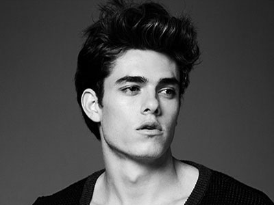 Picture of a handsome young man with clear skin